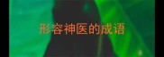 形容神医的成语