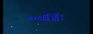 exo成语