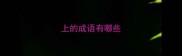 上的成语有哪些