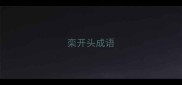 栾开头成语