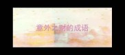 意外之财的成语