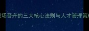 唯才是举职场晋升的三大核心法则与人才管理策略附深度