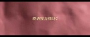 成语接龙循环