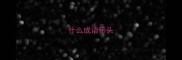 什么成语带头