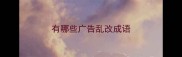有哪些广告乱改成语
