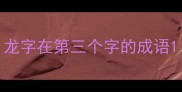 龙字在第三个字的成语
