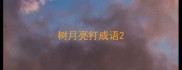 树月亮打成语
