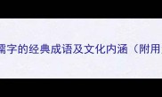 10个含有儒字的经典成语及文化内涵附用法指南