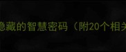 房房汉语中隐藏的智慧密码附20个相关成语及用法