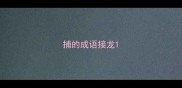 捕的成语接龙