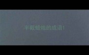 半截蜡烛的成语
