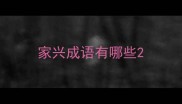 家兴成语有哪些