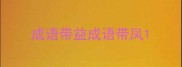 成语带益成语带凤