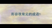 形容很常见的成语