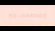 形容小路很美的成语
