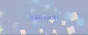 大漠什么成语