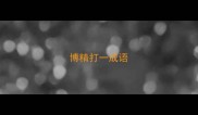 博精打一成语