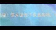 熊猫的10个冷门成语原来国宝不仅是萌物更是千年智慧结晶