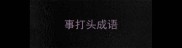 事打头成语