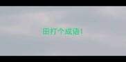 田打个成语