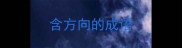 含方向的成语