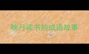 映月读书的成语故事