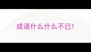 成语什么什么不已