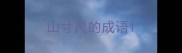 山寸尺的成语
