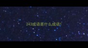 243成语是什么成语