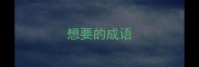 想要的成语