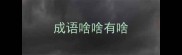 成语啥啥有啥