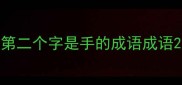 第二个字是手的成语成语