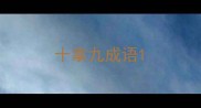 十拿九成语