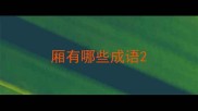 厢有哪些成语