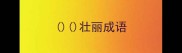 壮丽成语