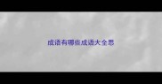 成语有哪些成语大全思