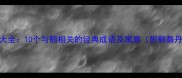 鹤舞成语大全10个与鹤相关的经典成语及寓意附鹤舞丹霞美照