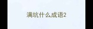 满坑什么成语