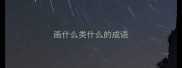 画什么类什么的成语