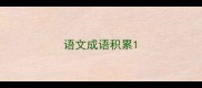 语文成语积累