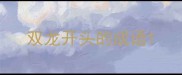 双龙开头的成语