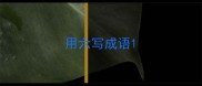 用六写成语
