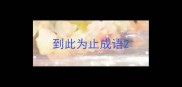 到此为止成语
