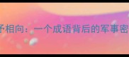 戈矛相向一个成语背后的军事密码