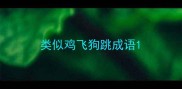 类似鸡飞狗跳成语