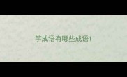 竽成语有哪些成语